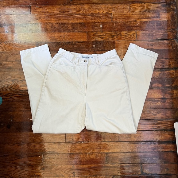 Cabin Creek High Waisted Cream Pants - Picture 3 of 5